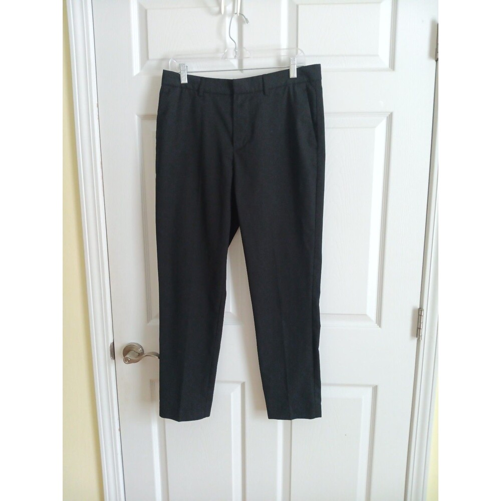 H&M Men's Black and Grey Trousers